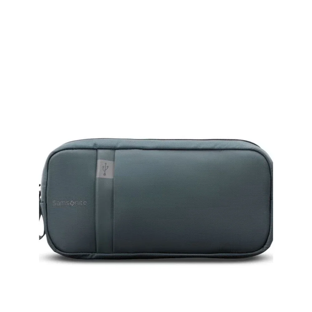 Samsonite Deep Navy Spinner Carry-On Silhouette 18 Softside Suitcase travel bag
